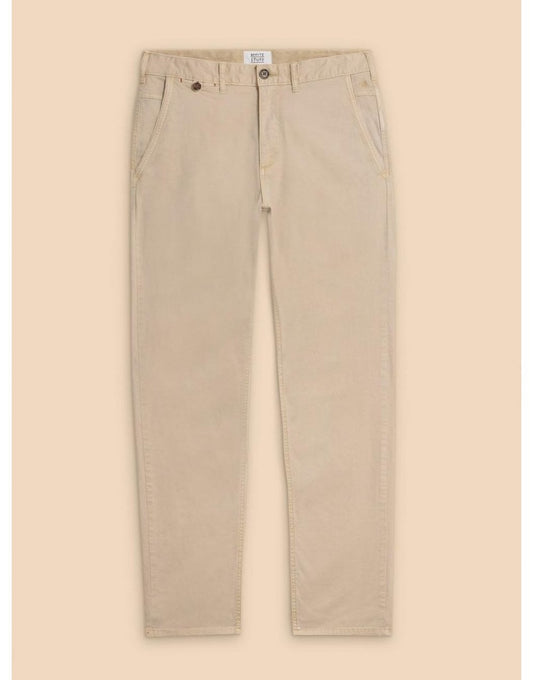 Young Ideas/Henmores - Sutton Organic Chino Trouser - Light Natural - 34