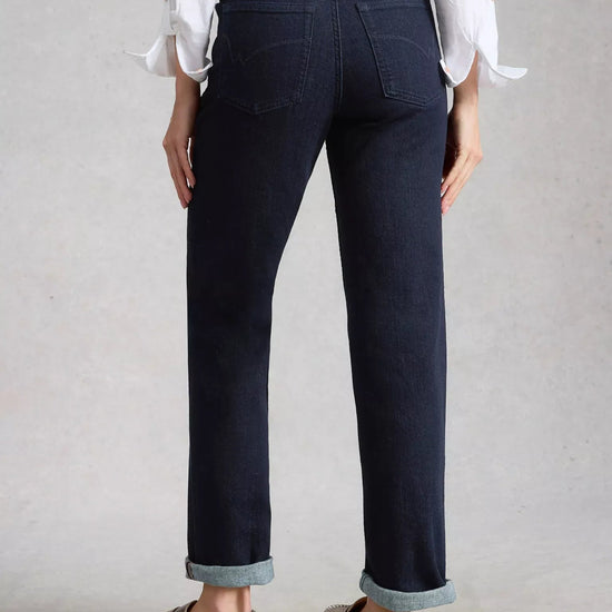 Young Ideas & Henmores -Taylor Straight Jean -Dark Denim -10R