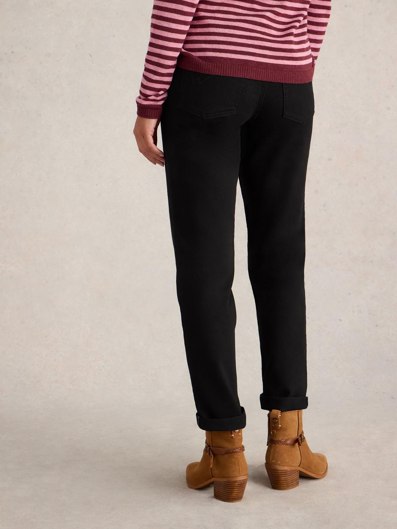 Young Ideas & Henmores -Taylor Straight Jean -Black -10R