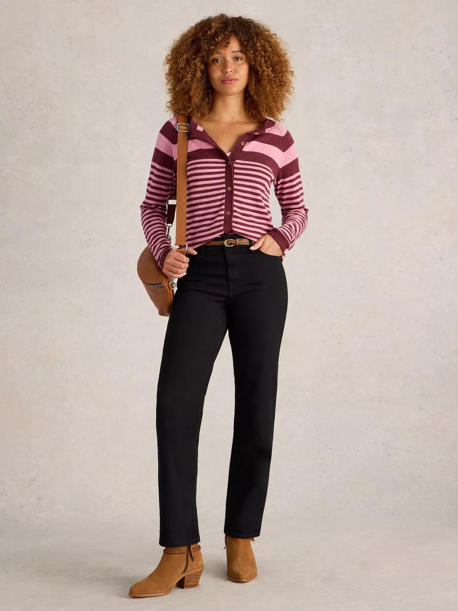 Young Ideas & Henmores -Taylor Straight Jean -Black -10R