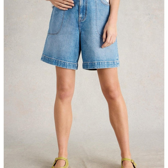 Young Ideas/Henmores - Tia Denim Shorts - Mid Denim - 10/R