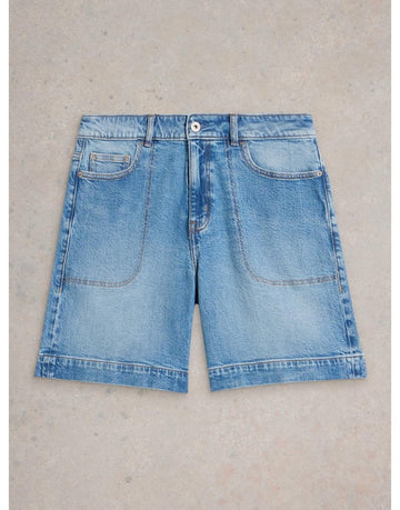 Young Ideas/Henmores - Tia Denim Shorts - Mid Denim - 10/R