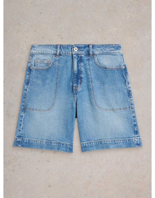 Young Ideas/Henmores - Tia Denim Shorts - Mid Denim - 10/R