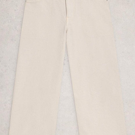 Young Ideas/Henmores - Tia Wide Leg Crop Jeans - Mid Tan - 10R