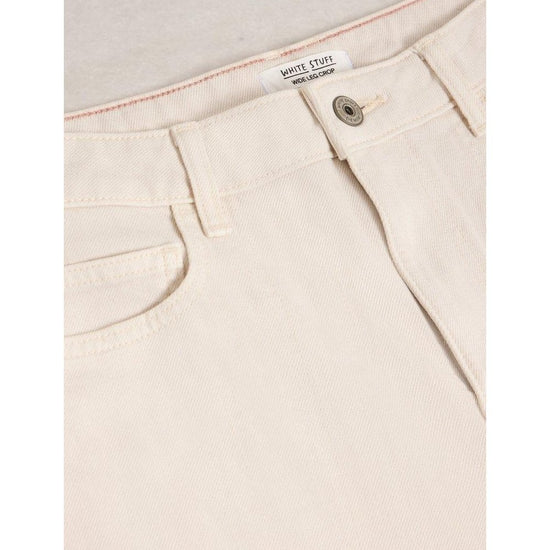Young Ideas/Henmores - Tia Wide Leg Crop Jeans - Mid Tan - 10R