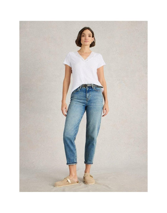 Young Ideas/Henmores - Tilly Tapered Jeans - Light Denim - 10R