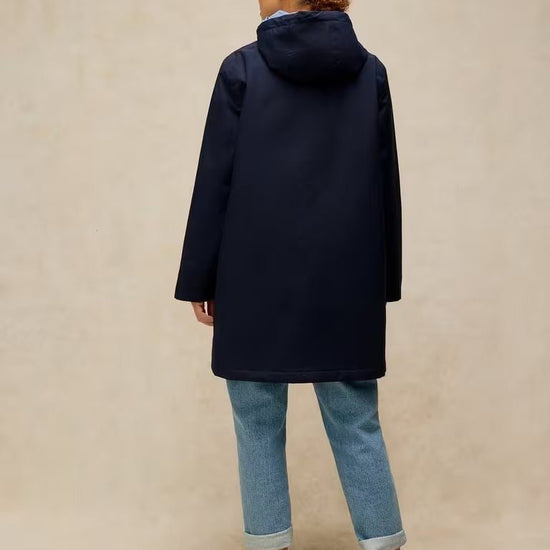 Young Ideas & Henmores -Willow Waterproof Coat -Dark Navy -8