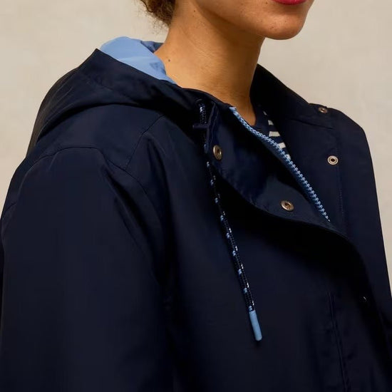 Young Ideas & Henmores -Willow Waterproof Coat -Dark Navy -8