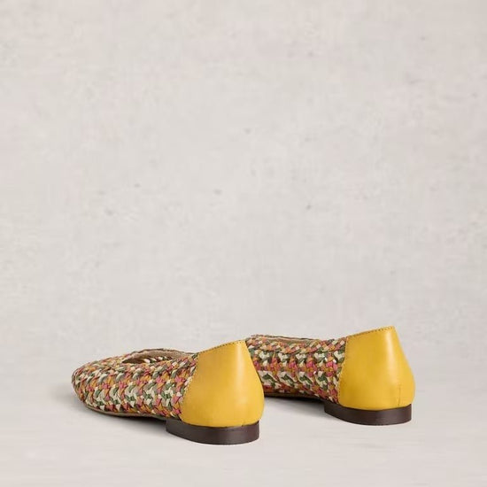 Young Ideas & Henmores - Winnie Woven Ballerina - Yellow Multi - 4