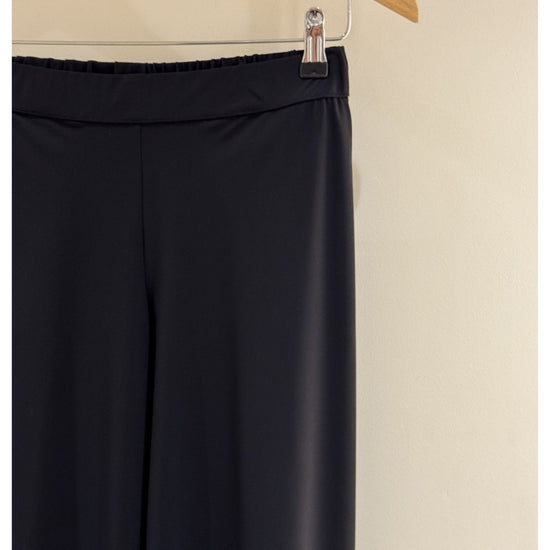 Young Ideas/Henmores - Jersey Straight Leg Elasticated Waist Trousers - 0001 Black - 8