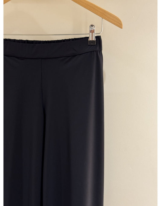 Young Ideas/Henmores - Jersey Straight Leg Elasticated Waist Trousers - 0001 Black - 8