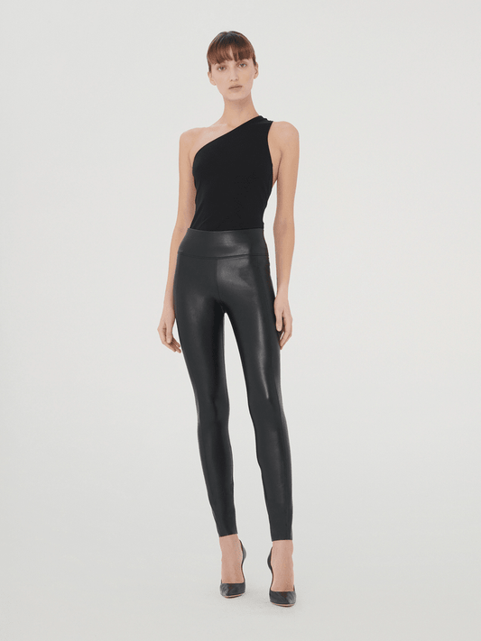 Young Ideas & Henmores - Edie Forming Leather Leggings - Black - 6
