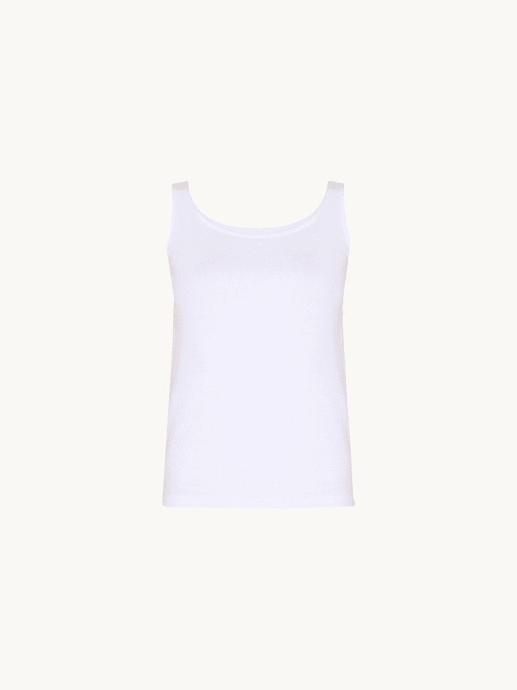 Young Ideas & Henmores - Jamaika Seamless Vest - White - XS