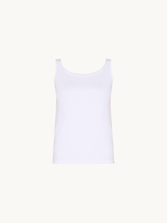 Young Ideas & Henmores - Jamaika Seamless Vest - White - XS
