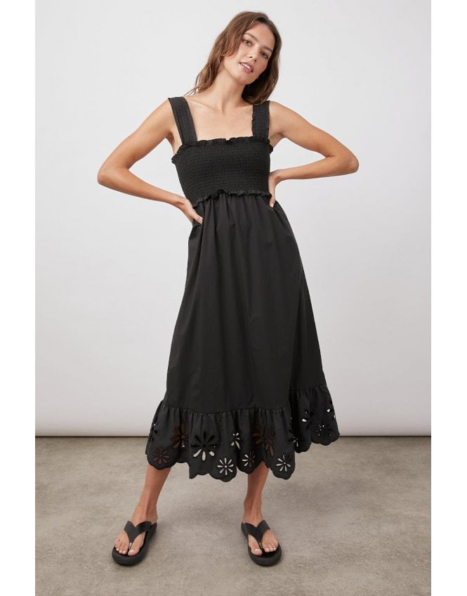 Rails Rails Rumi Black Eyelet Dress